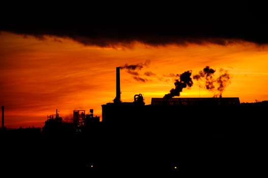 smoking chimneys