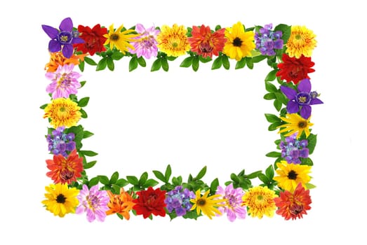 Floral frame