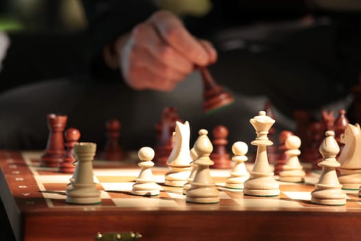 playing chess
