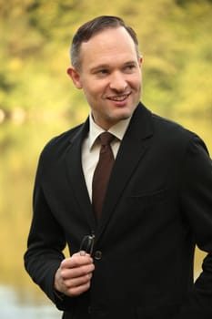 happy businessman