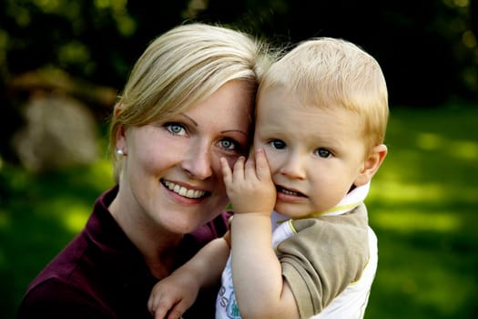 Mother and child