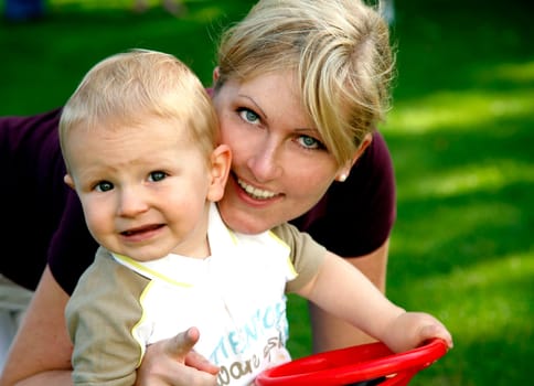 Mother and child