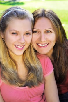 Mother and daughter