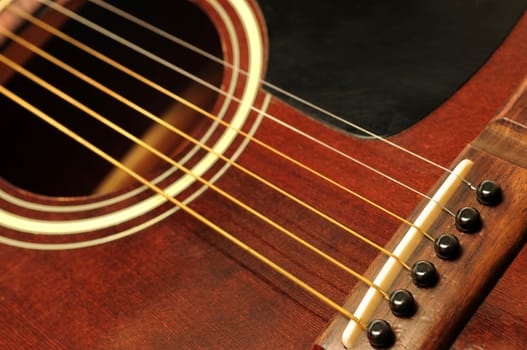 Guitar close up