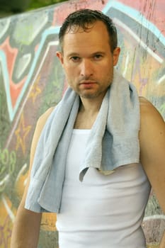 male fitness trainer