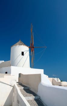 Windmill in Oia (Santorini)