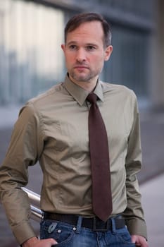 portrait of businessman