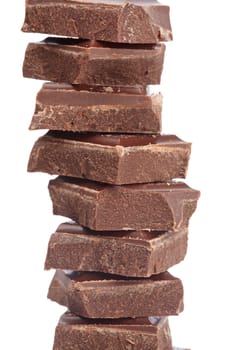 Blocks of chocolate