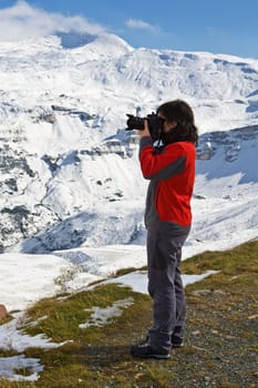 Woman photographer
