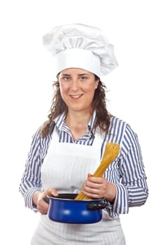Attractive cook woman