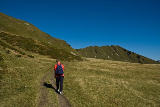 Hikers in the Allgäu