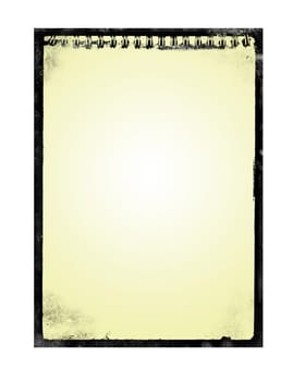 old frame in grunge style