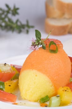 Mousse as egg