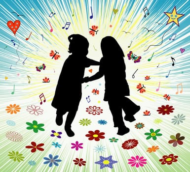 The joy of children