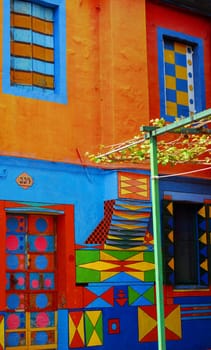 Colorful house