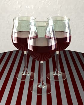 Red Wine Glasses