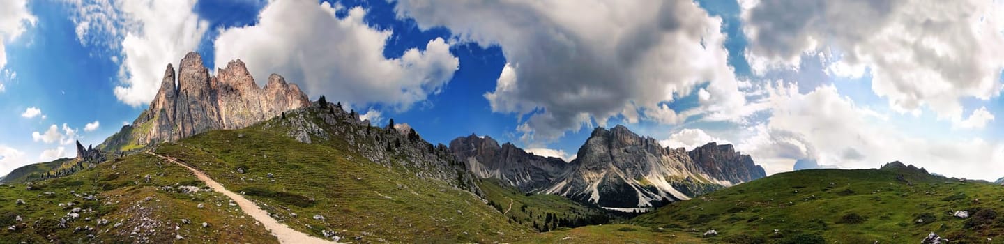 Geisler-Stevia Massif Panorama 360°