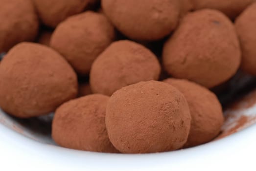 Truffle pralines