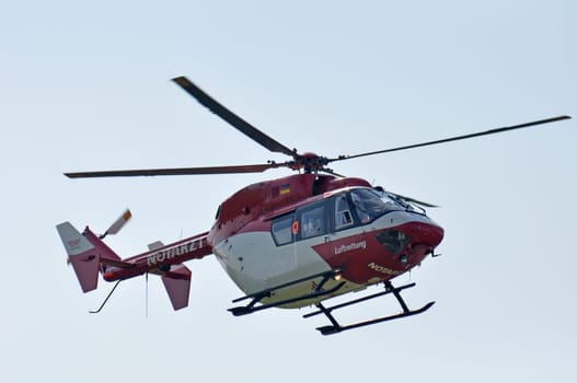 Rescue helicopter