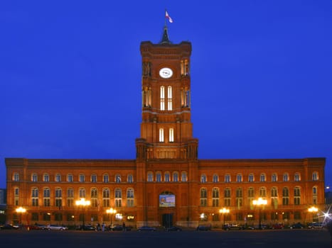 Germany,Berlin,Red Town Hall