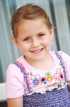 Cute smiling girl