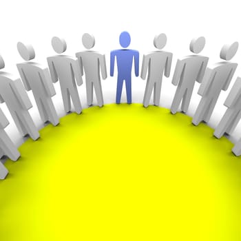 Work group illustration