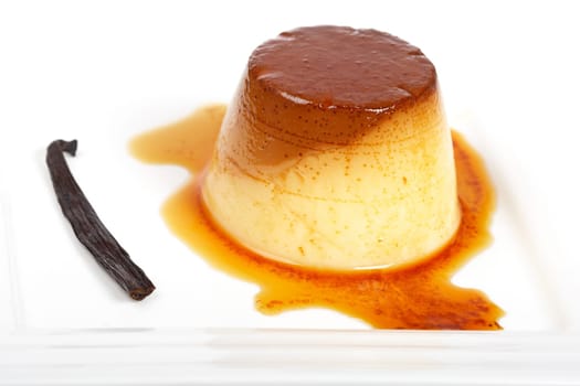 Cream caramel dessert