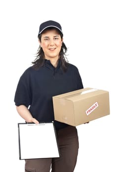 Sign for delivery