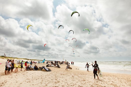 Kite party-competition