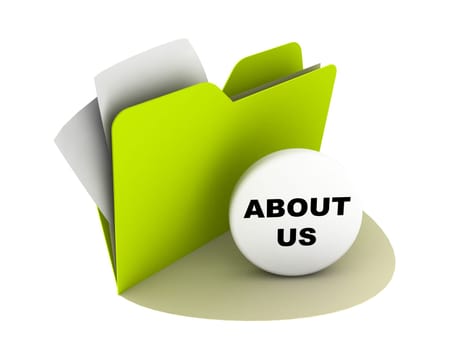about us button