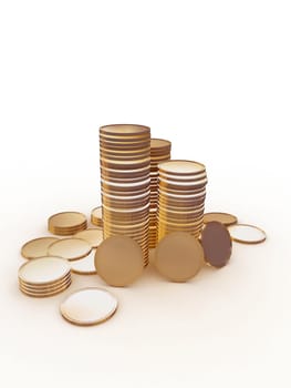 stack of money coins