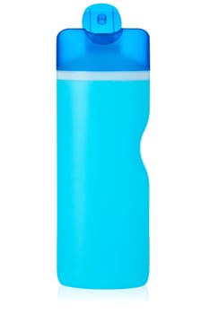 Opened plastic bottle