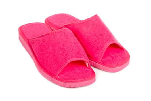 Lady pink slippers