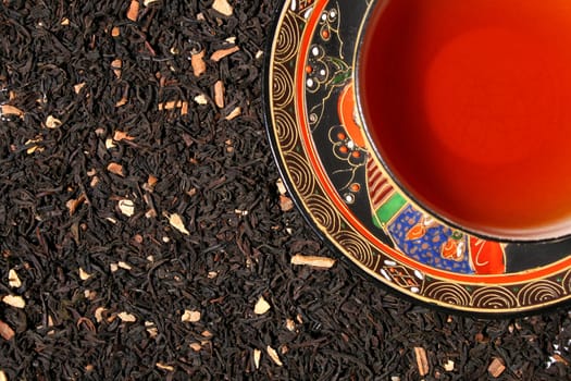Blend of premium tea leaves