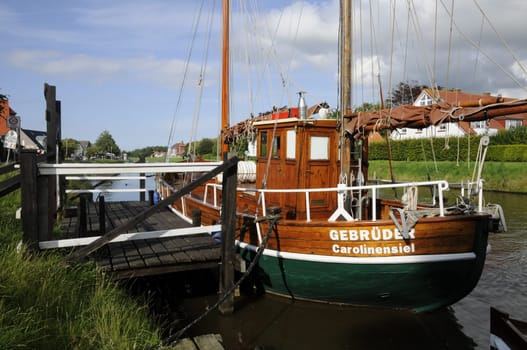 Sielhafen in Carolinensiel
