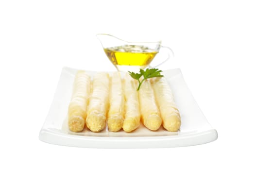 Asparagus with parsley