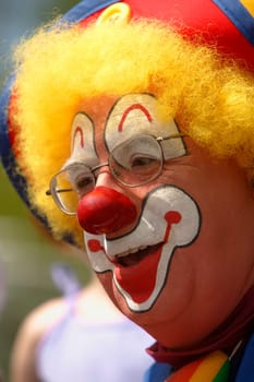 A clown