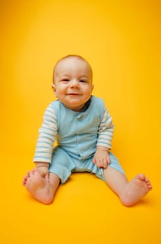 Baby smirks