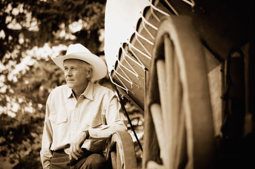 Portrait of a cowboy