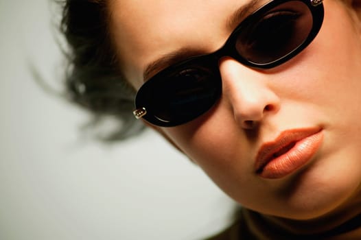 Woman with sunglasses