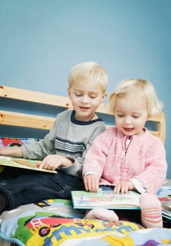 Children play together