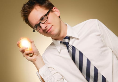 Man with an idea
