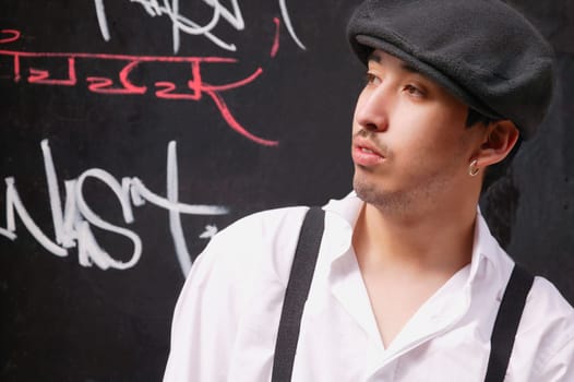 Man with a hat