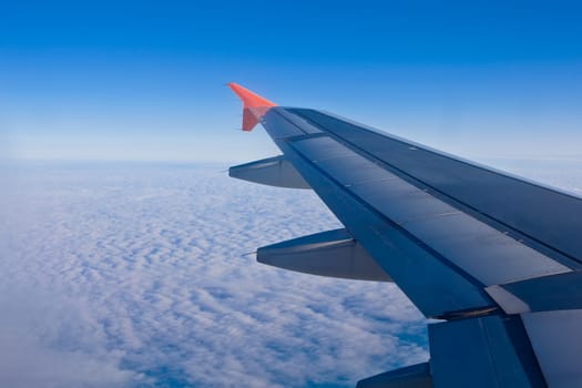 Aerial view of cloudy sky