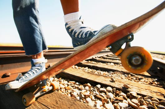 A skateboard
