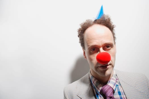 Tired clown