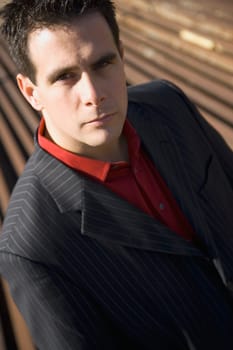 Portrait of a man's face