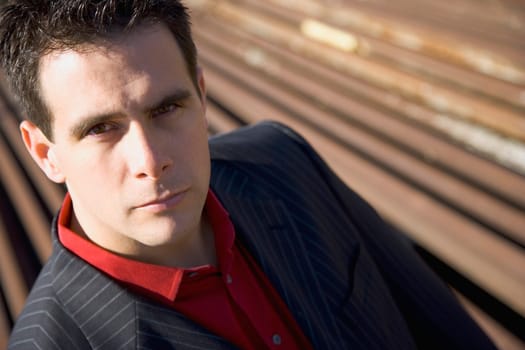Man with suit