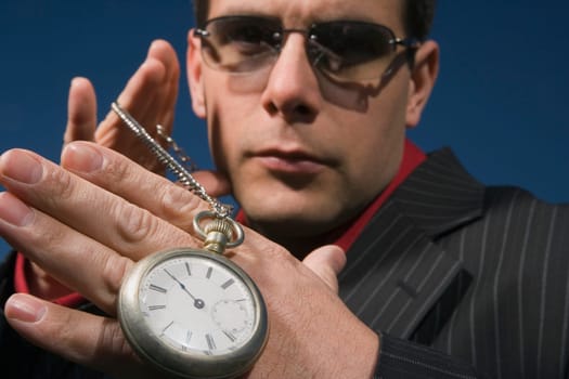 A man with time on his hands