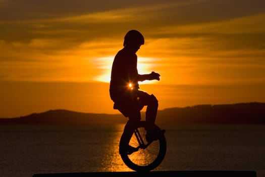 Unicycling
